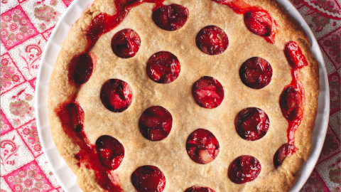 strawberry rhubarb pie
