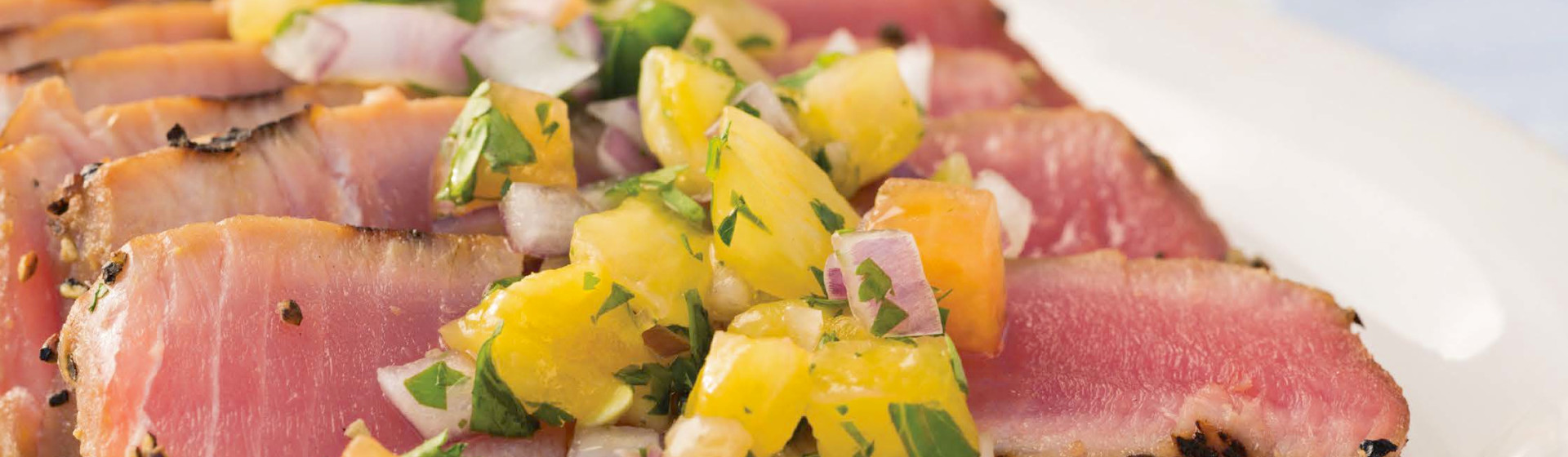 Grilled Fish GoTo Peppered Ahi Tuna Recipe Food Republic