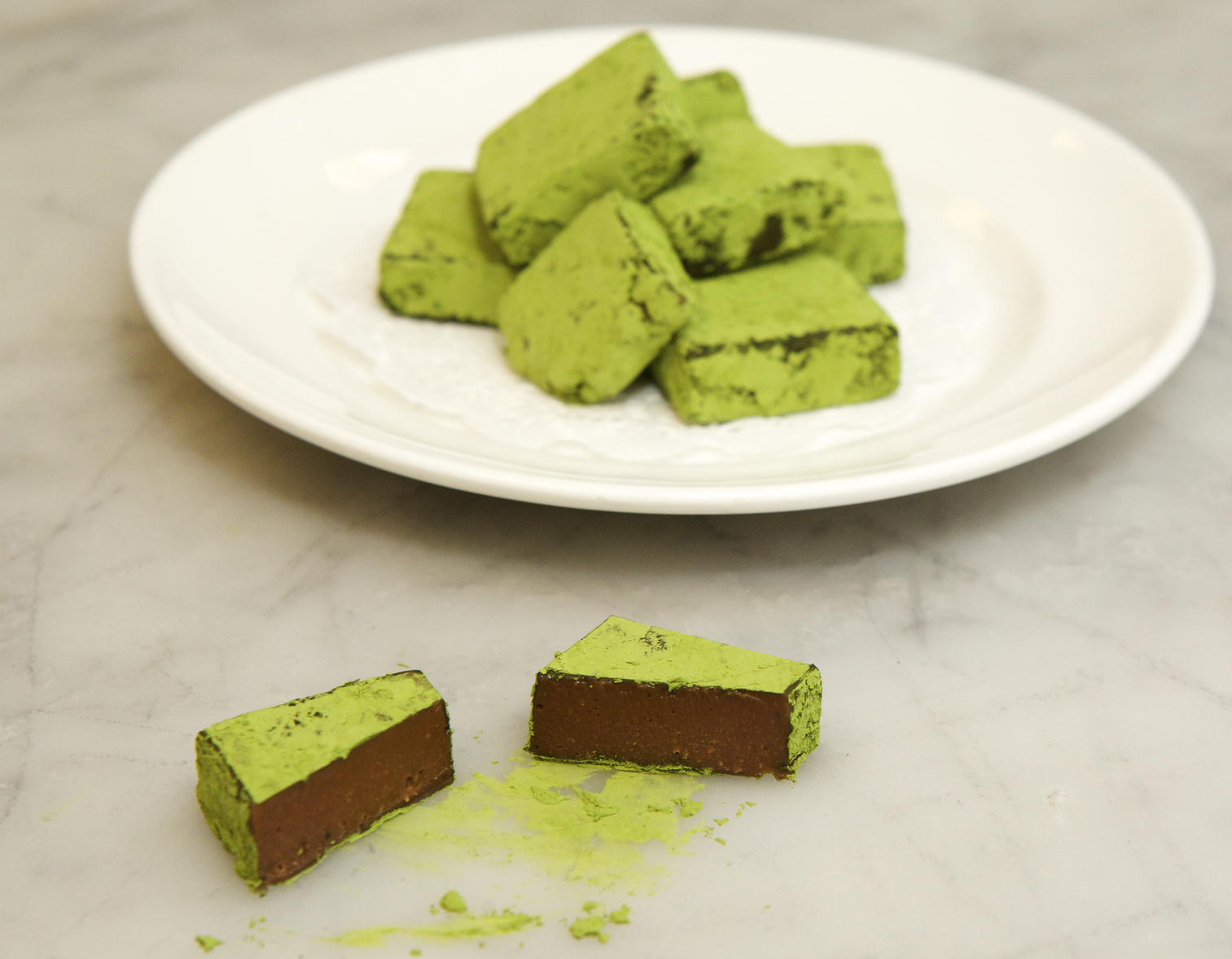 Dessert Lessons This Matcha Chocolate Truffles Recipe Is For You
