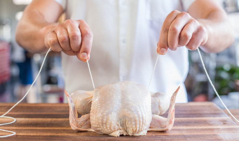 How To Properly Truss A Chicken Food Republic