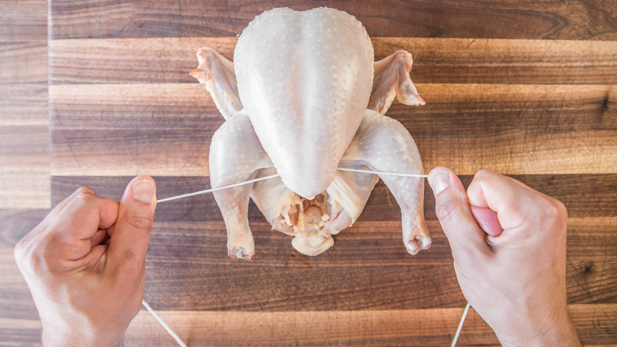 How To Properly Truss A Chicken Food Republic