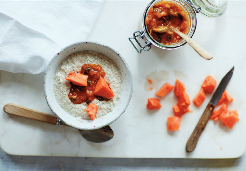 papaya oats for babies