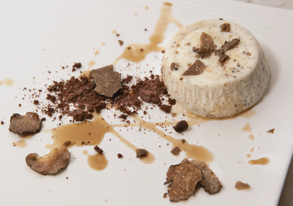 Fancy Dessert Black Truffle Panna Cotta Food Republic