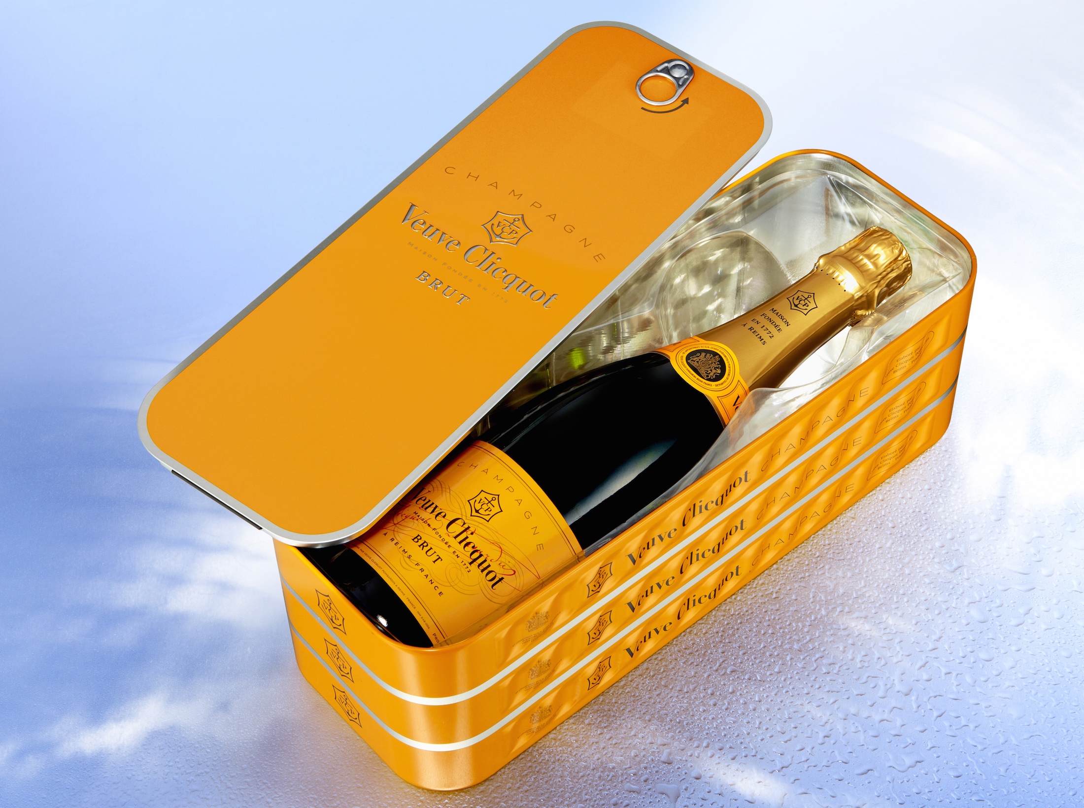 Design Veuve Clicquot's Holiday Bottles Through The Ages Food Republic