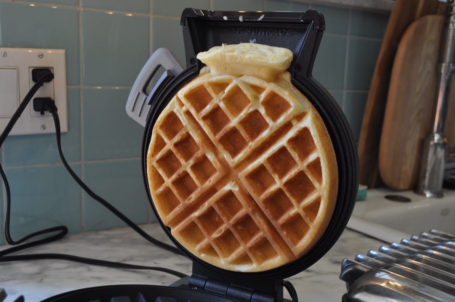 Tested: Cuisinart’s Vertical Waffle Maker Flips the Breakfast Script