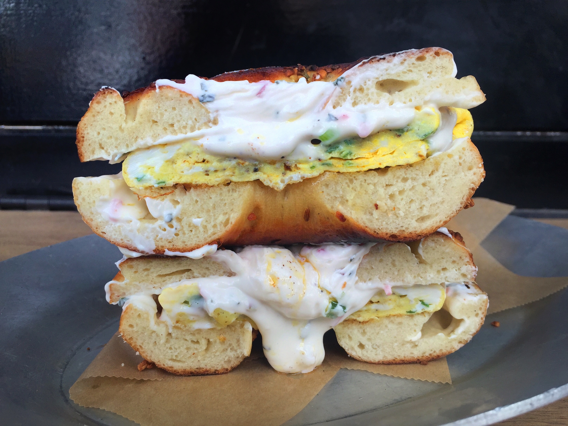 Behold Babu Ji's Indian Jewish Bagel Mashup Food Republic