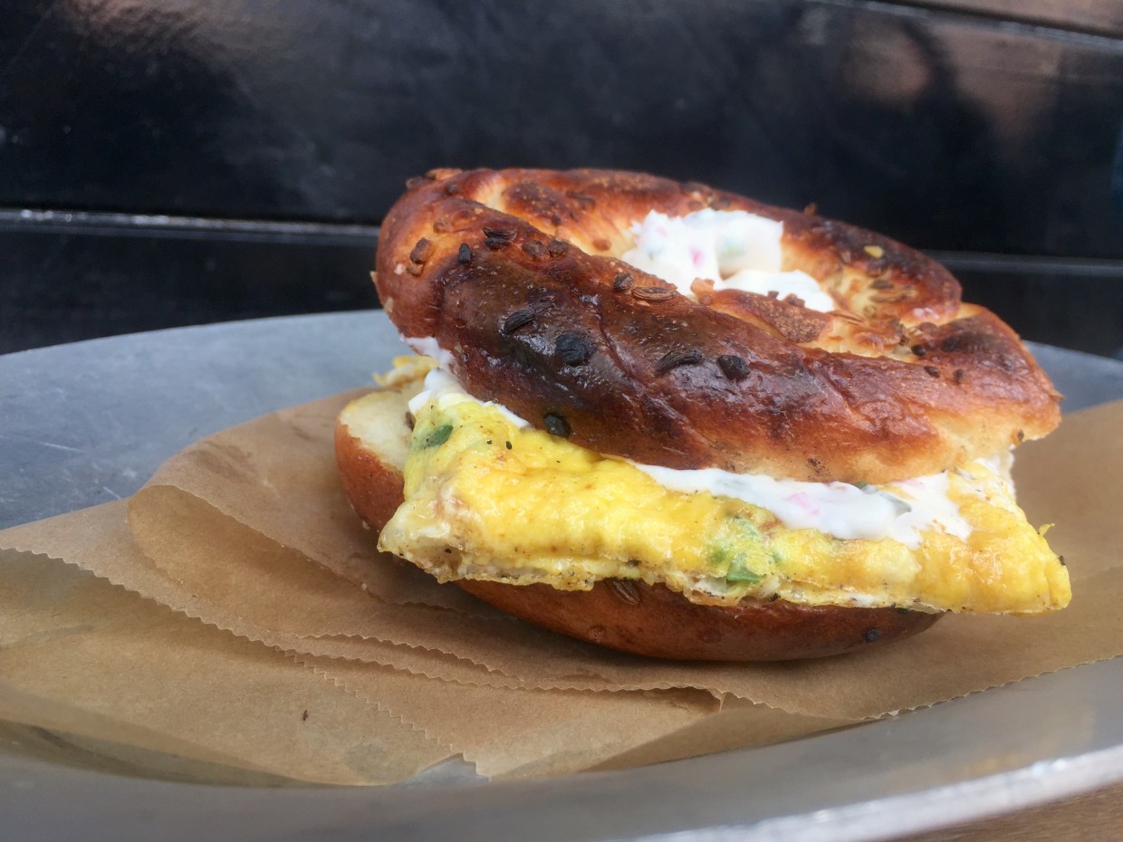 Behold Babu Ji's Indian Jewish Bagel Mashup Food Republic