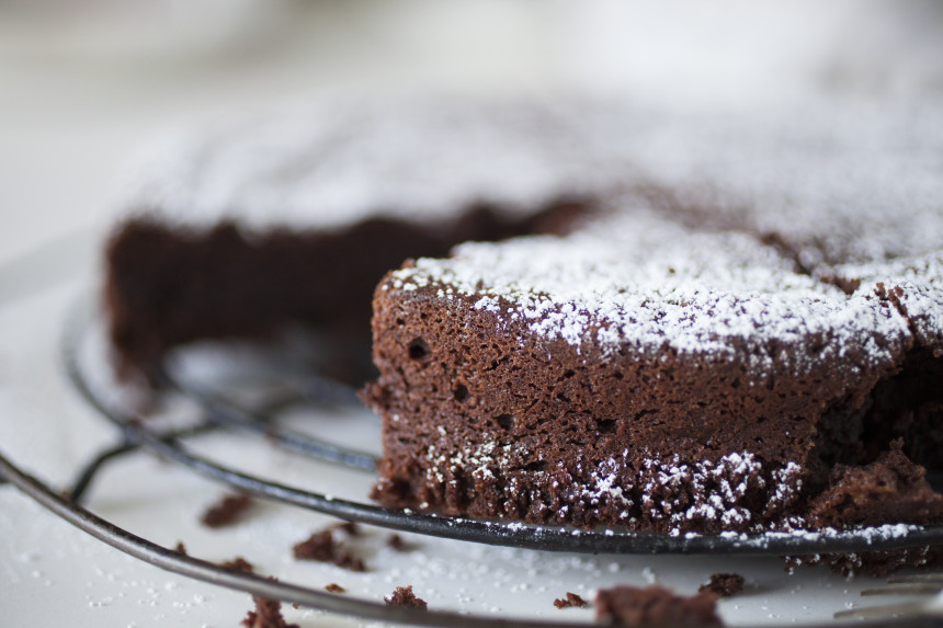 How To Make GlutenFree Chocolate Olive Oil Cake Food Republic