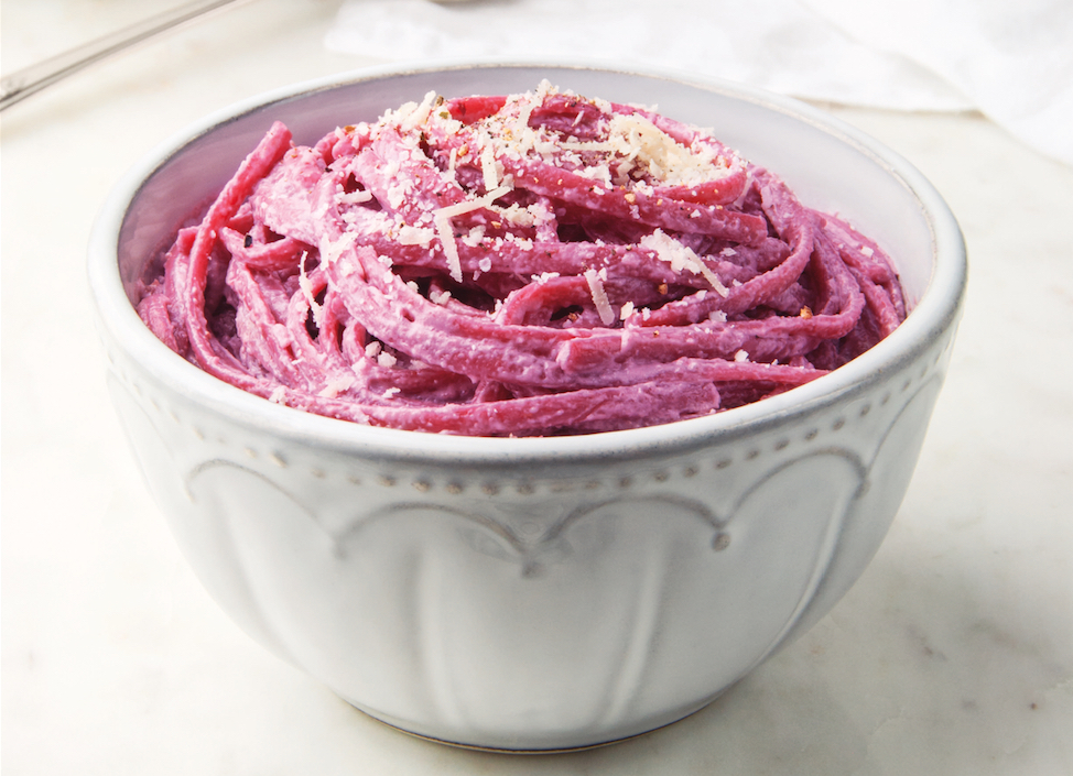 Purple Pasta How To Make Beet Butter Linguine Food Republic