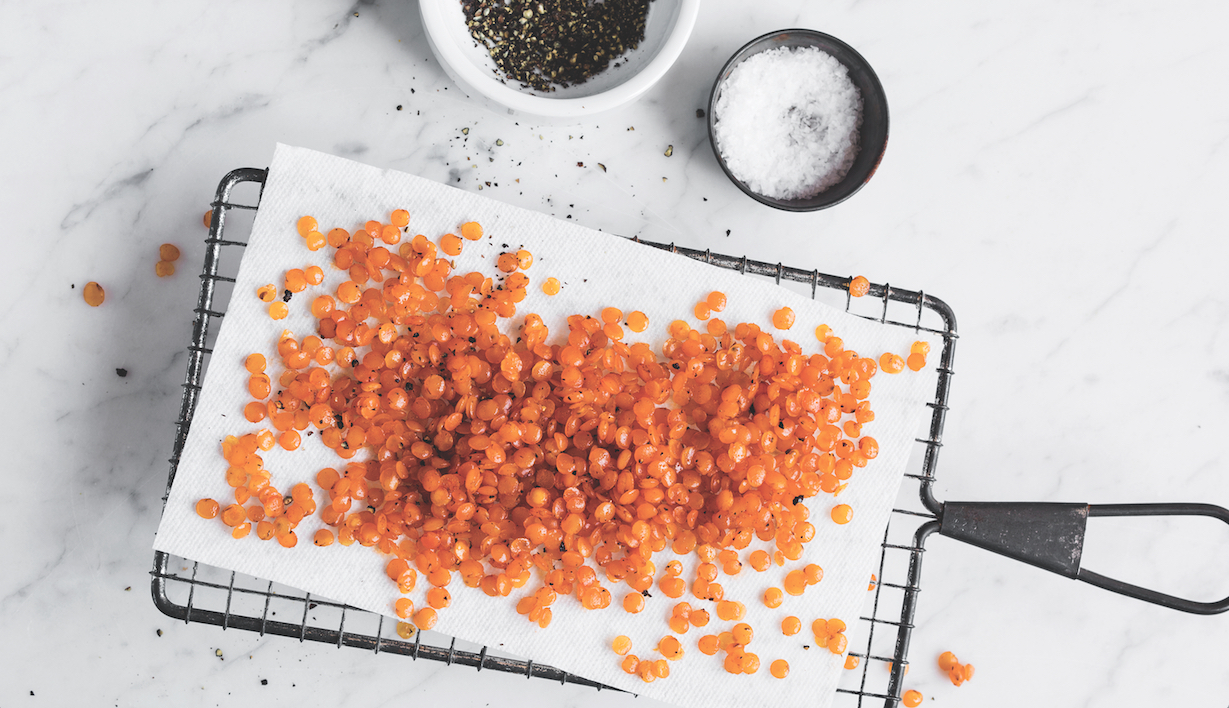 Crunch Time Make These Fried Spiced Red Lentils Food Republic