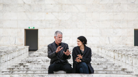 Anthony Bourdain and Asia Argento in Parts Unknown