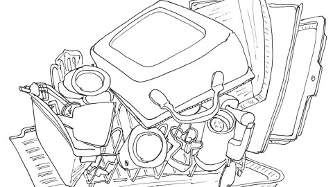 dish rack drawing gift guide