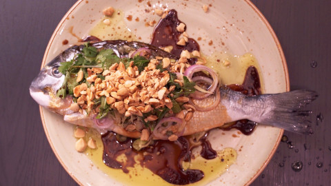 whole orata fish dale talde photo