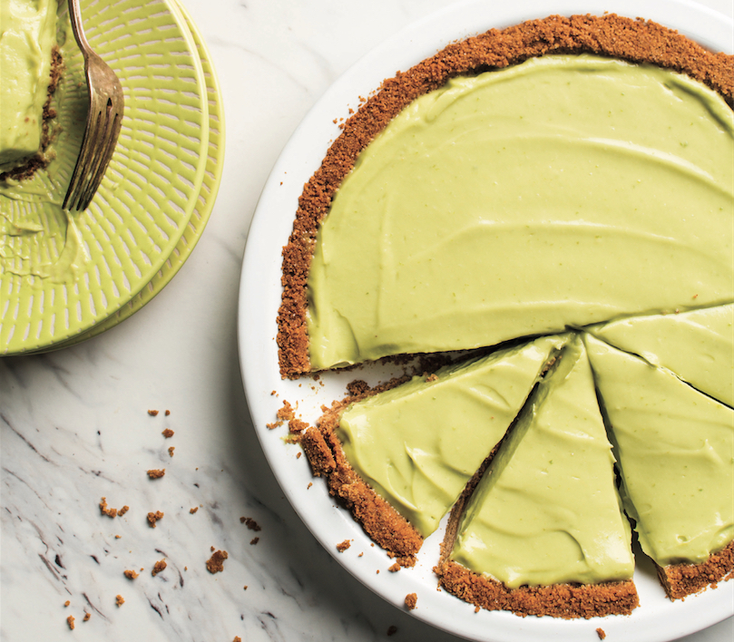 Avocado Key Lime Pie Is Green, Tart And Creamy