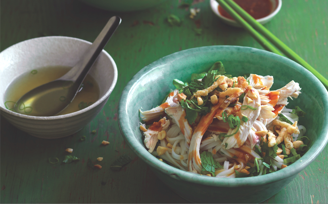 A Hearty Chicken Pho Noodle Salad That Skips The Soup