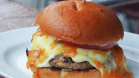 eat a burger
