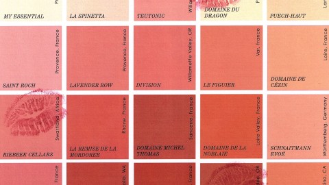 rose wine chart