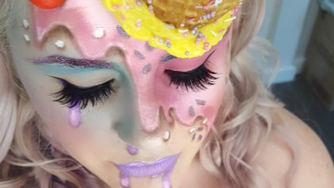 ice cream makeup