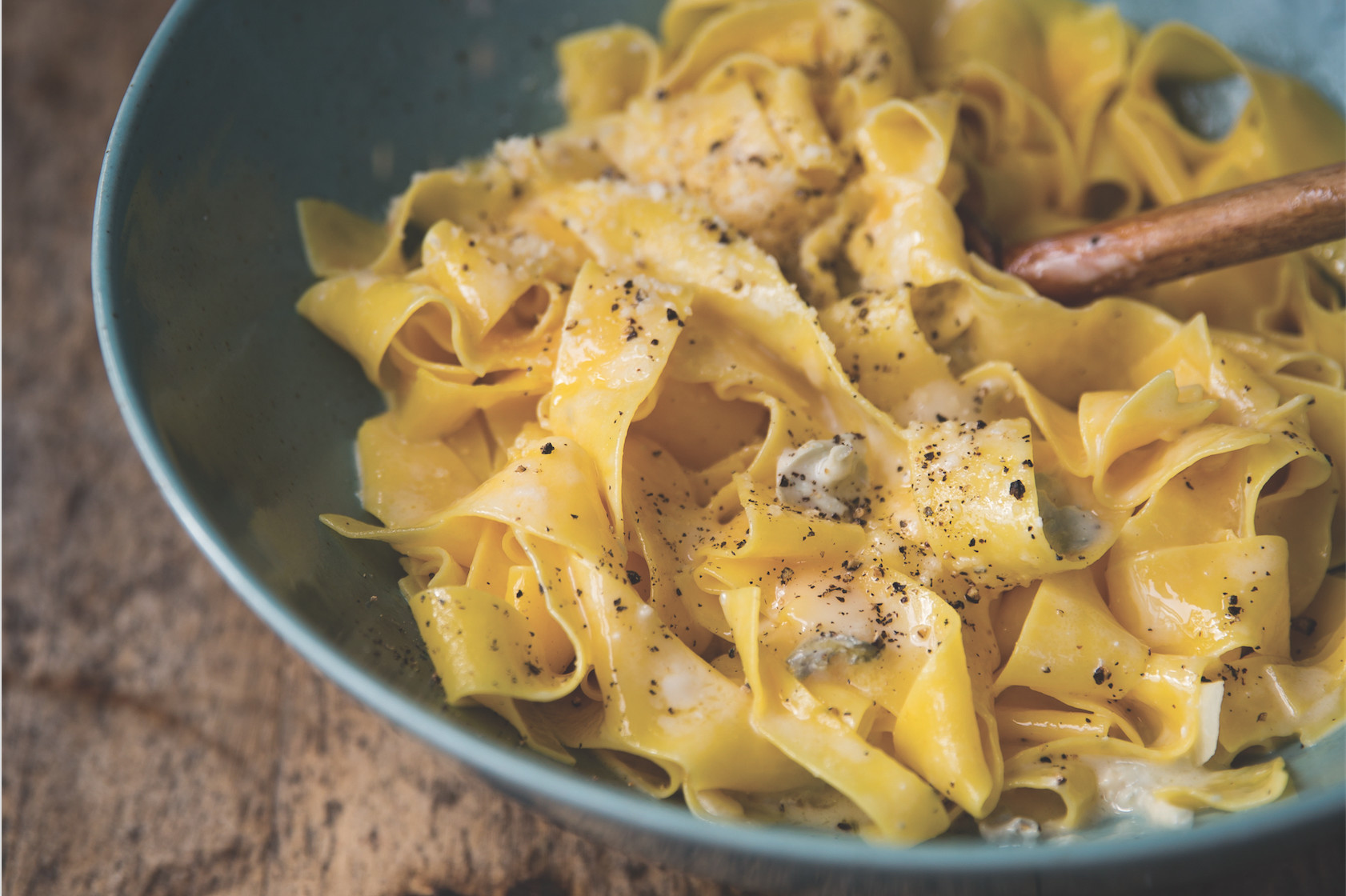 Pasta With Gorgonzola, A Quick And Simple Dinner