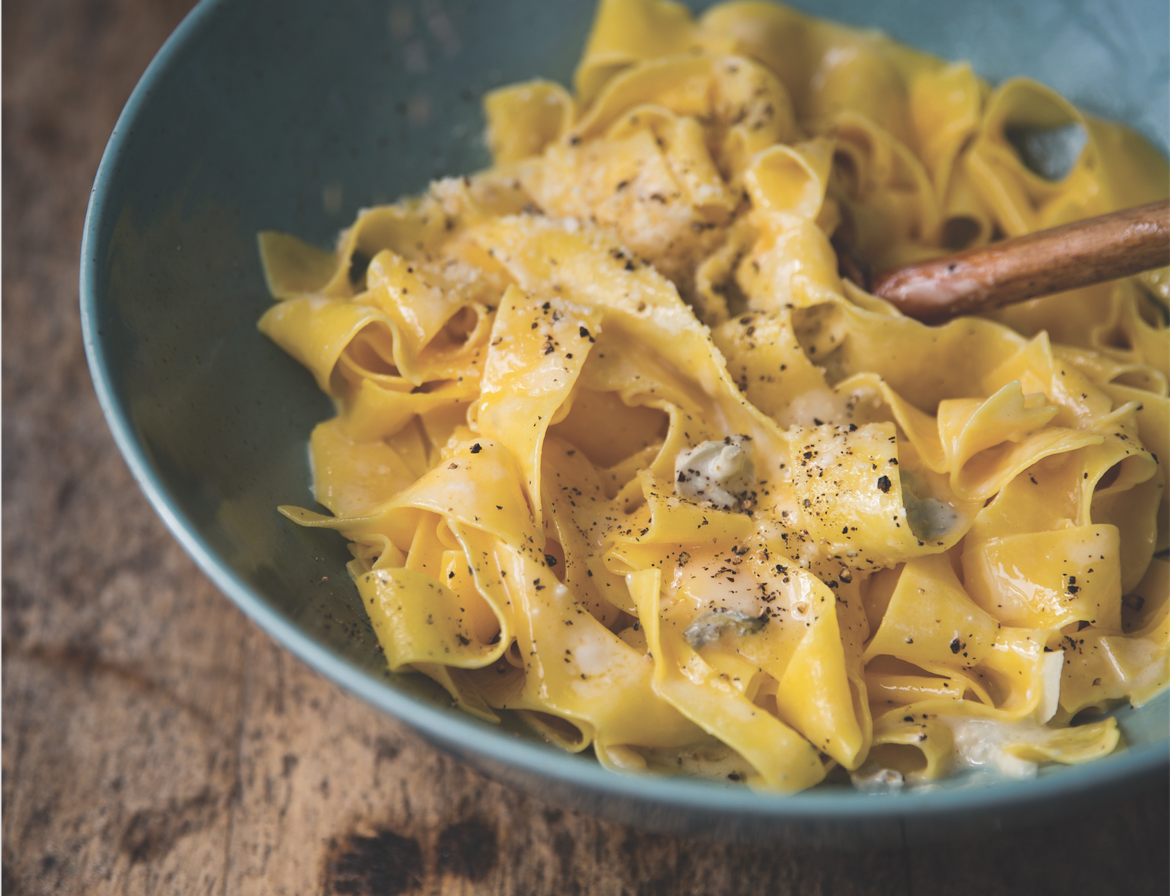 Pasta With Gorgonzola, A Quick And Simple Dinner