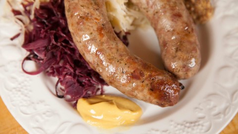homemade sausage