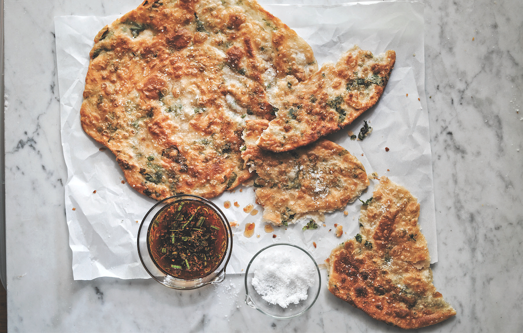 Mustard Green Pancakes From Portland Chef Jenn Louis