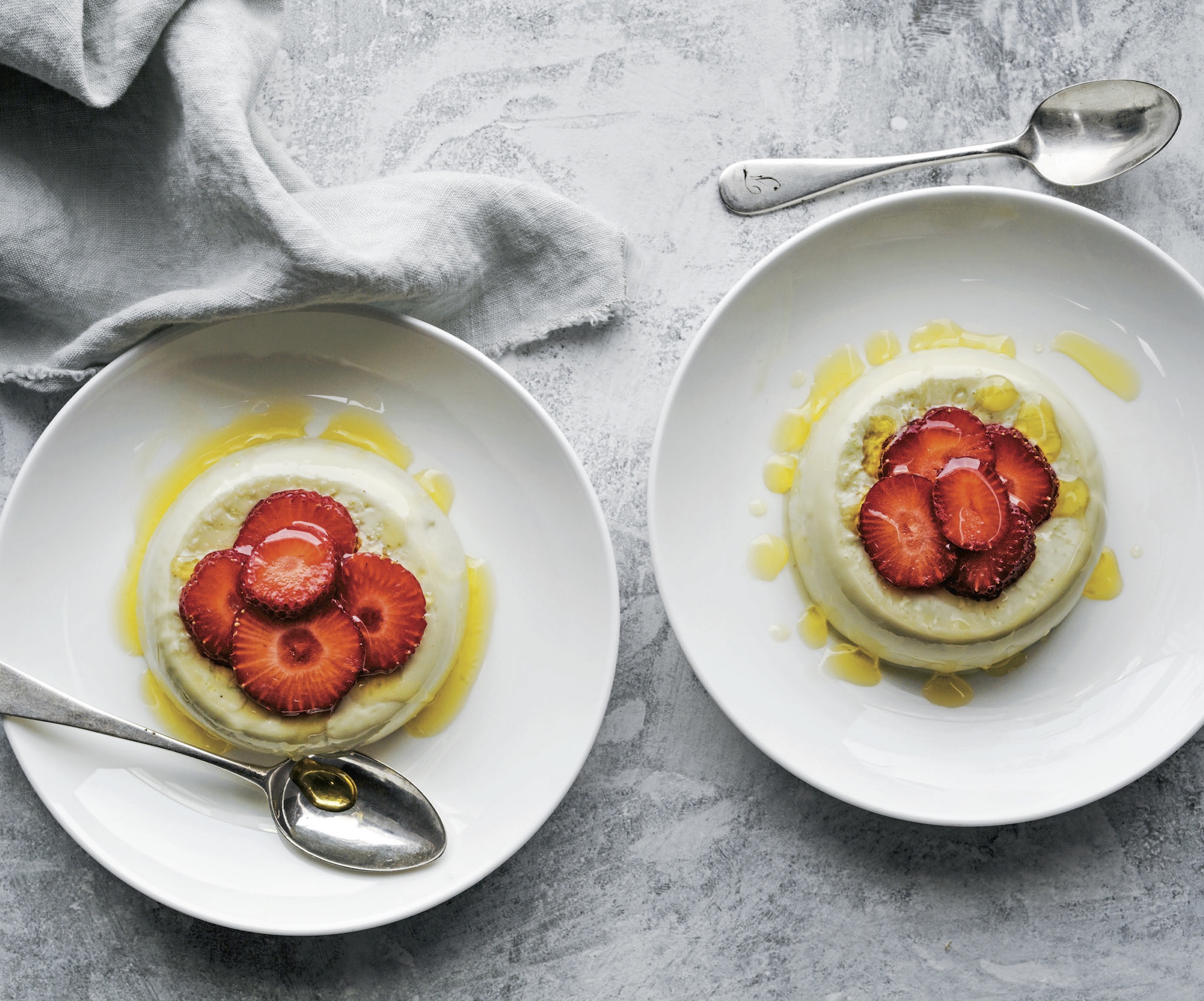 Jenn Louis' Butter Lettuce Panna Cotta Is A Sweet Green Dessert