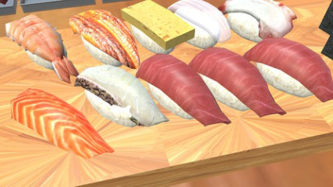 VR sushi bar