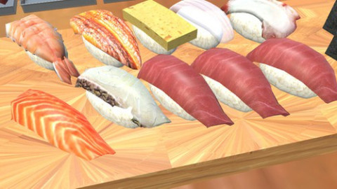 VR sushi bar