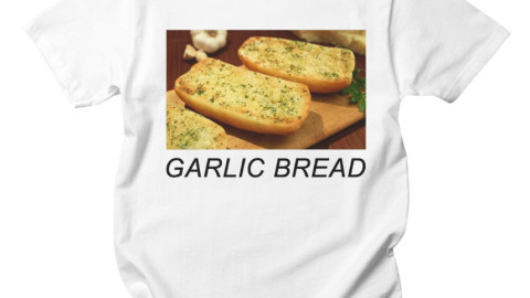 garlic bread shirt
