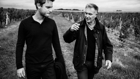 Nicolas (left) and his father Noël Bougrier of Loire Valley