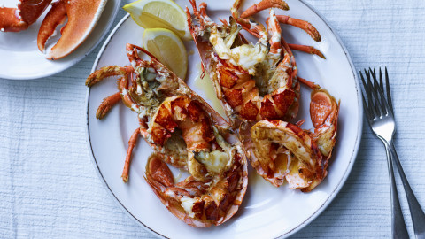barbecued lobster
