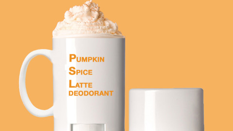 pumpkin spice deodorant