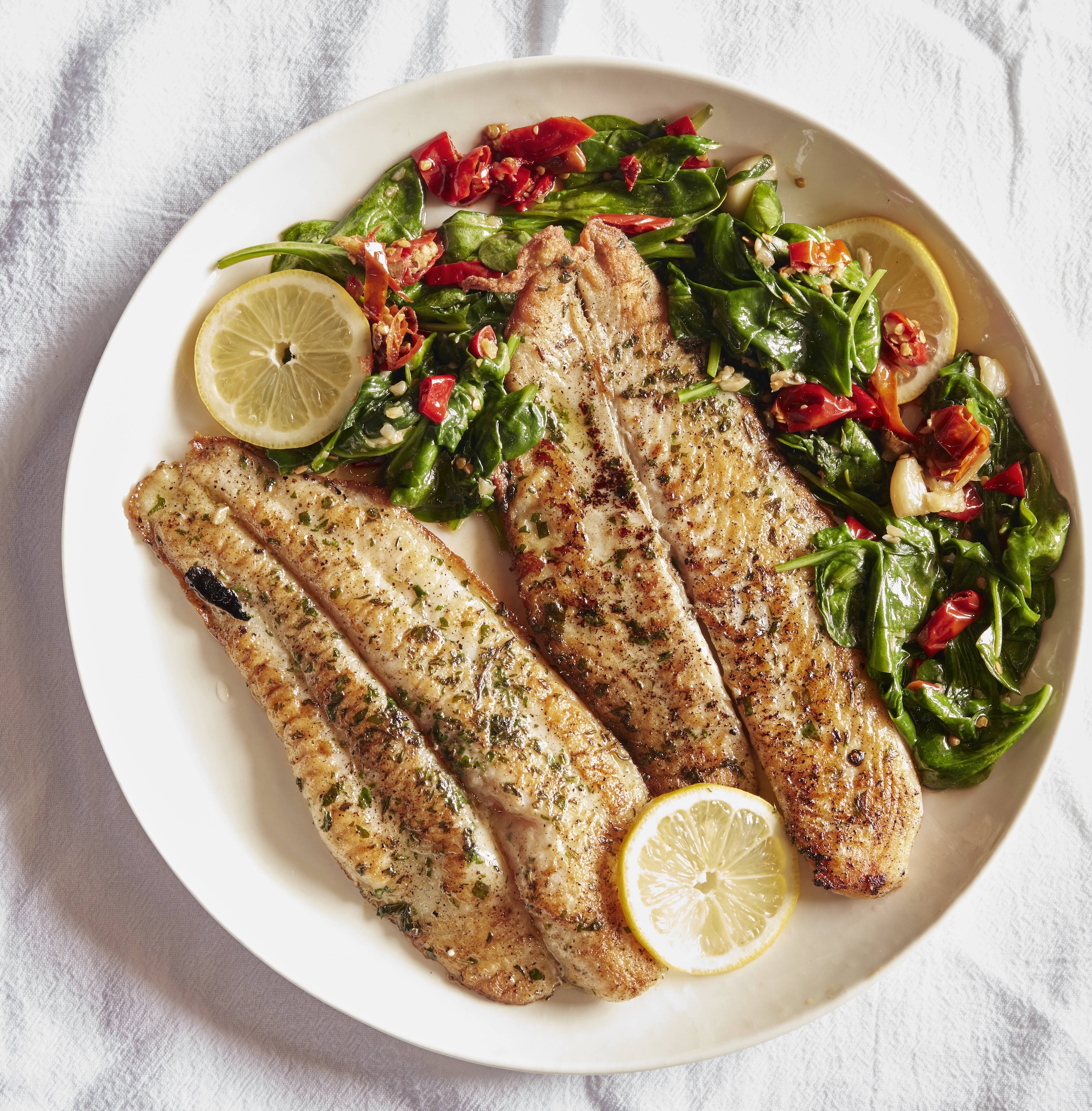30Minute Meals Italian PanSeared Sole Food Republic
