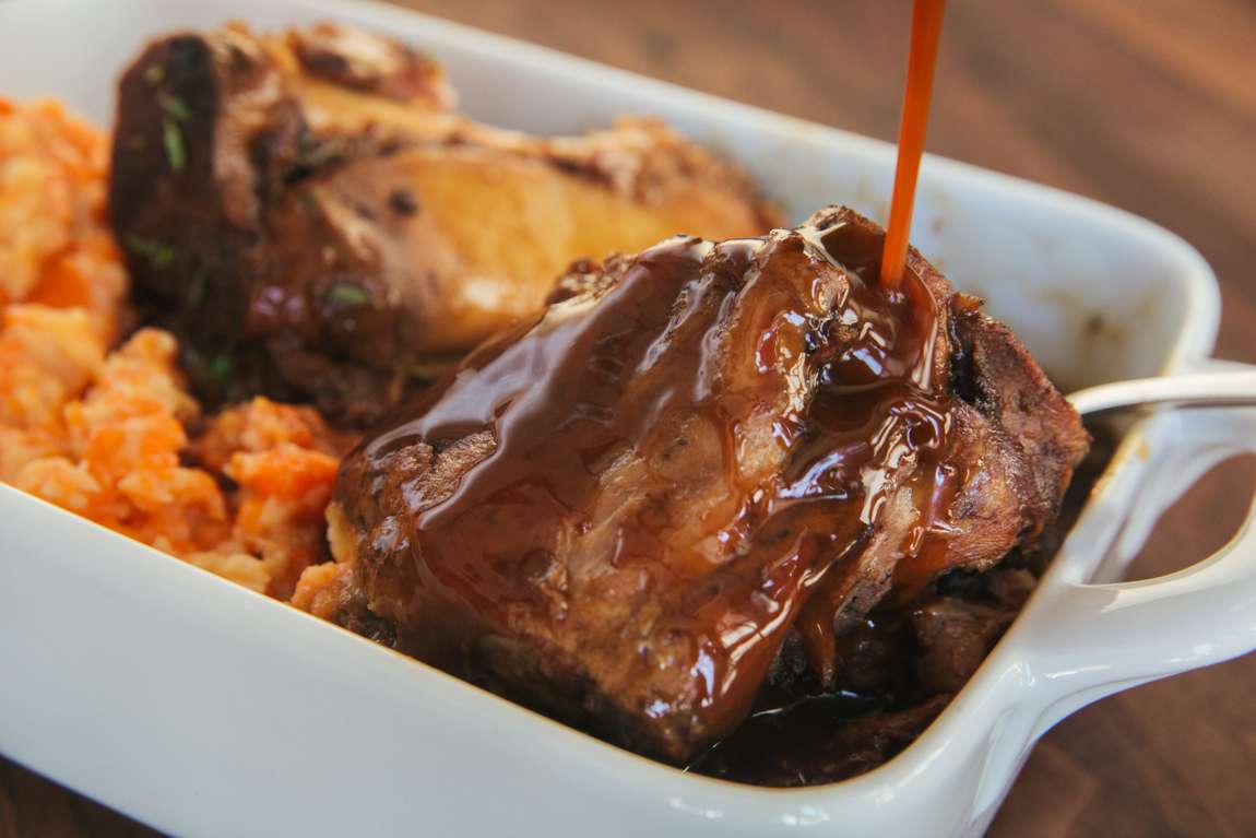 Braise Pork Shanks With Apple For The Ultimate Fall Dish