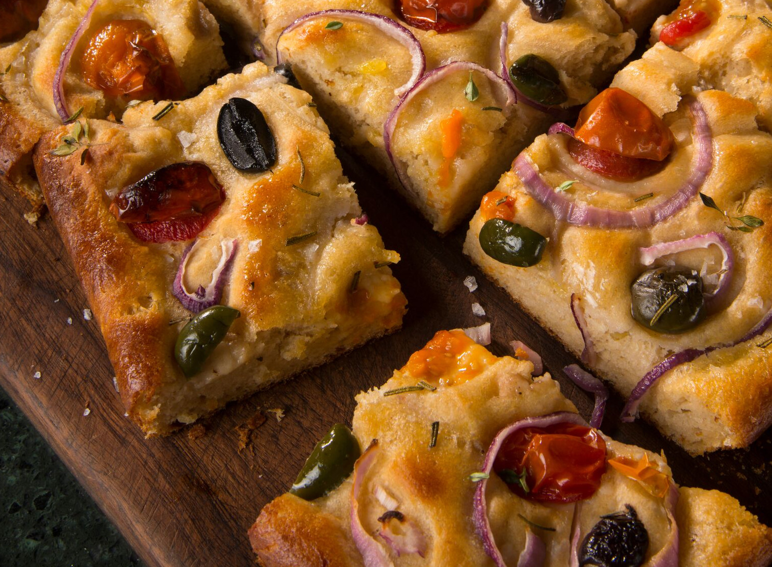 FreshBaked Italian Tonight How To Make Focaccia Pugliese