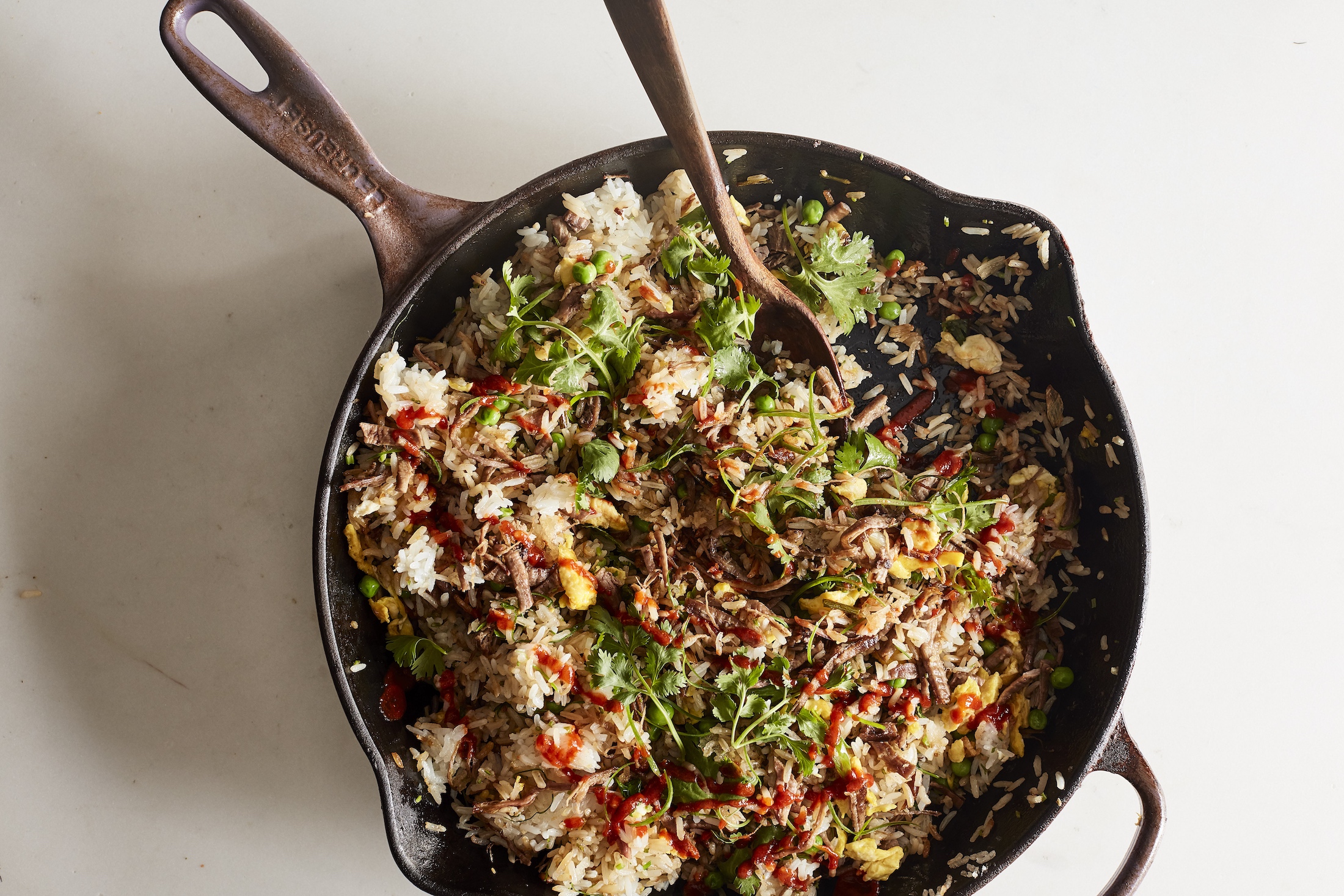 Make Christmas Brisket Fried Rice Á La Gail Simmons
