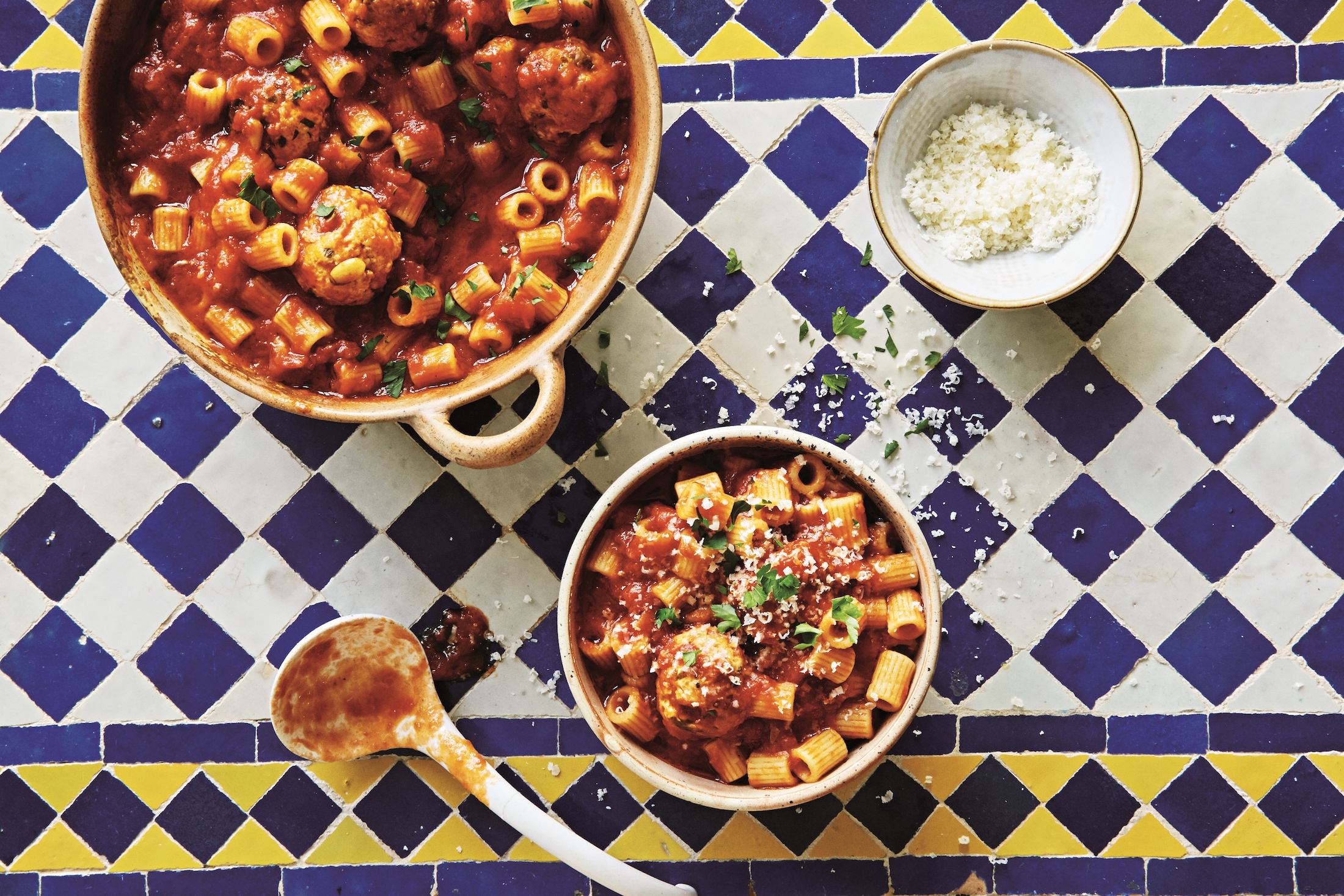 How Bowls SicilianStyle Spicy Chicken Meatball Soup