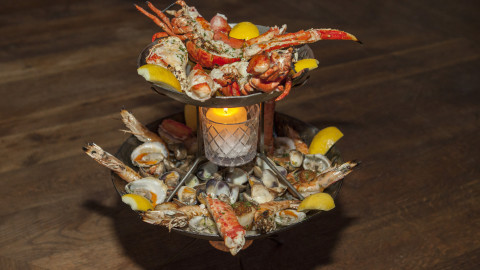 Roasted Shellfish Tower