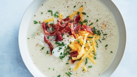 potato and cauliflower soup