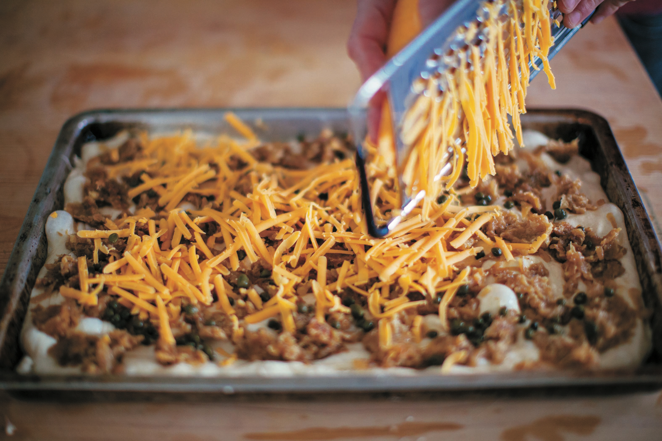 Make This Cheddar And Caramelized Onion Pizza