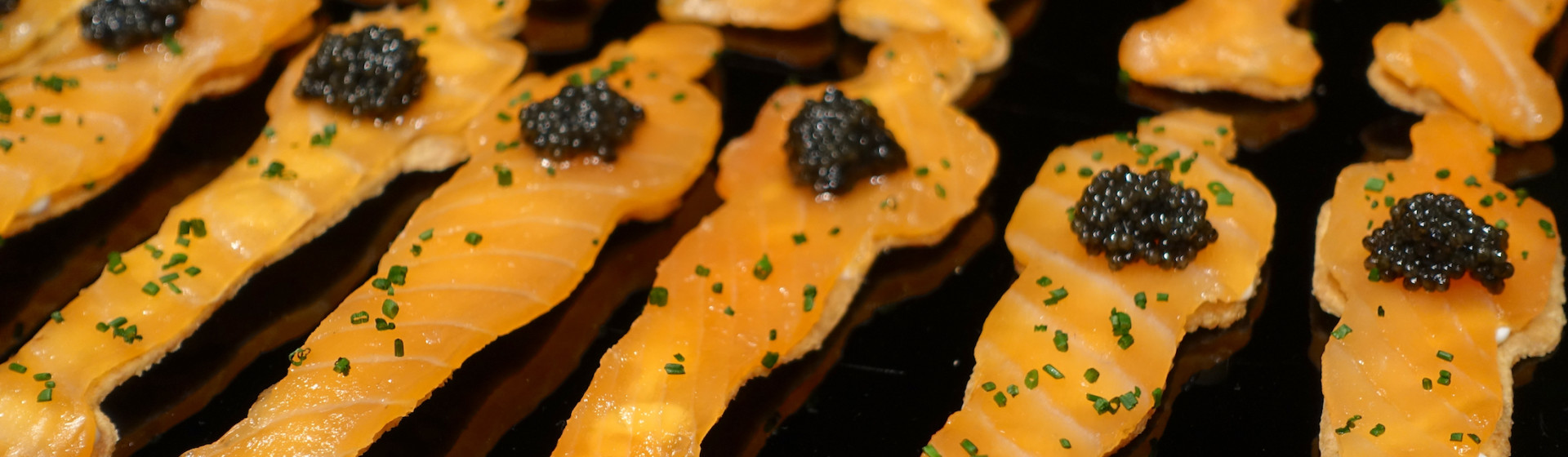 Award-Worthy Smoked Salmon Oscars With Caviar