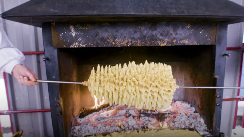 gâteau à la broche