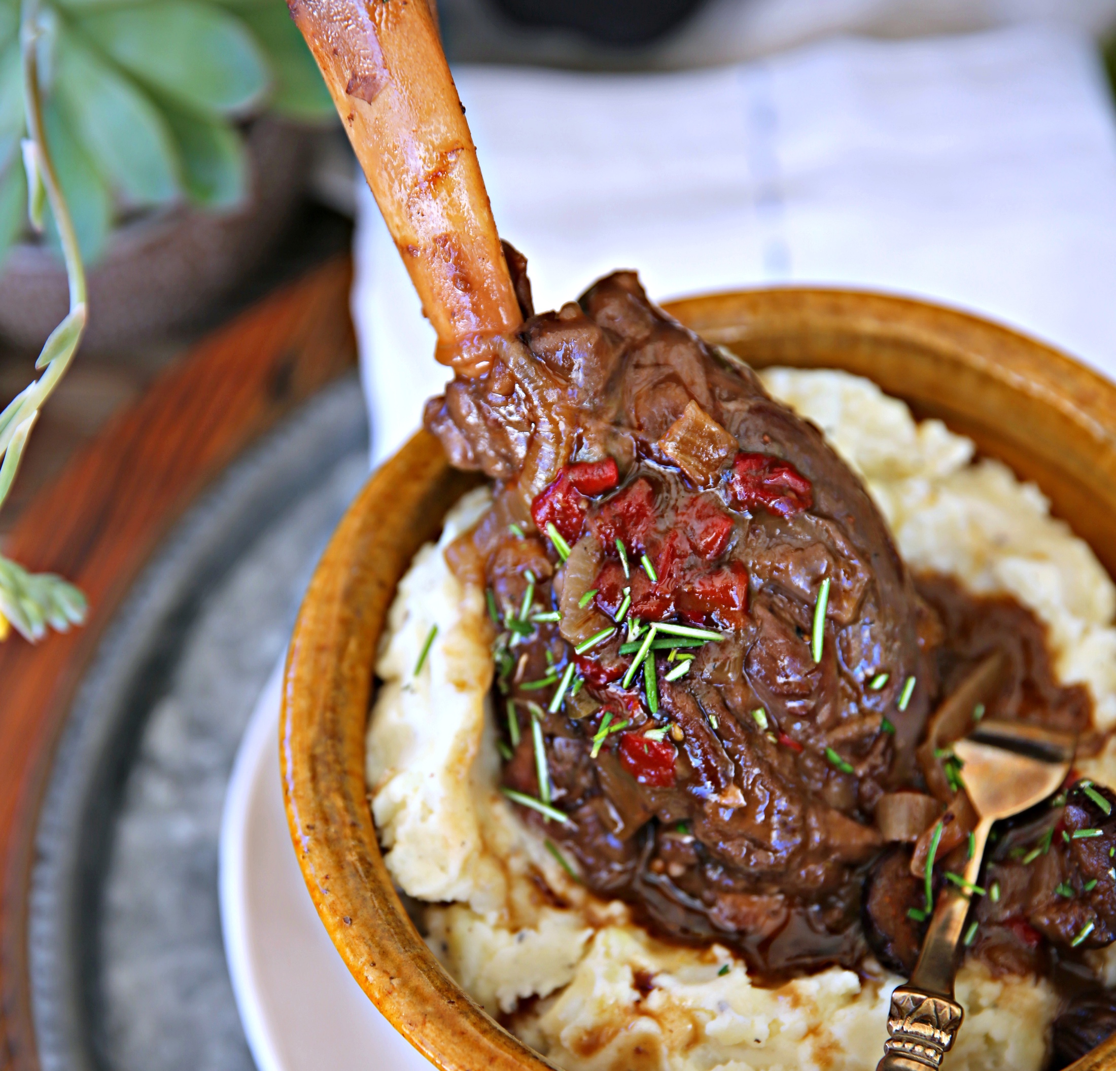 Slow-cooked Lamb Neck