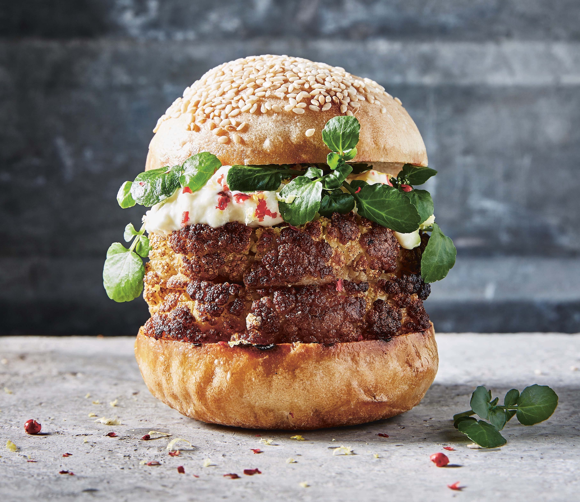 Better Veggie Burgers ButterRoasted Cauliflower Burger