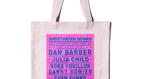 Andre Saraiva Sweetgreen tote